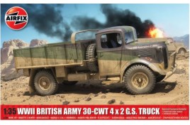  Airfix 1/35 WW11 British Army 30 CWT 4 x 2 GS Truck